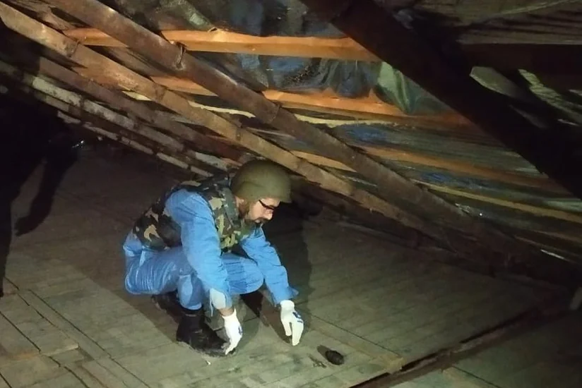 Xızıda F-1 əl qumbarası və UZRQM partladıcısı aşkarlanıb - FOTO