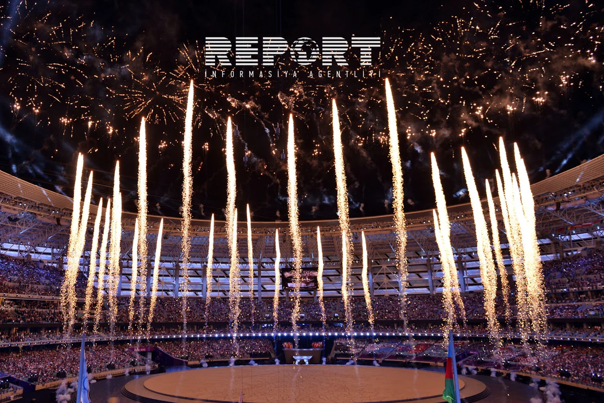 Birinci Avropa Oyunlarının açılış mərasimi keçirilib - VİDEO