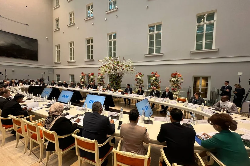 Министр культуры выступил на пленарном заседании международного форума в Санкт-Петербурге