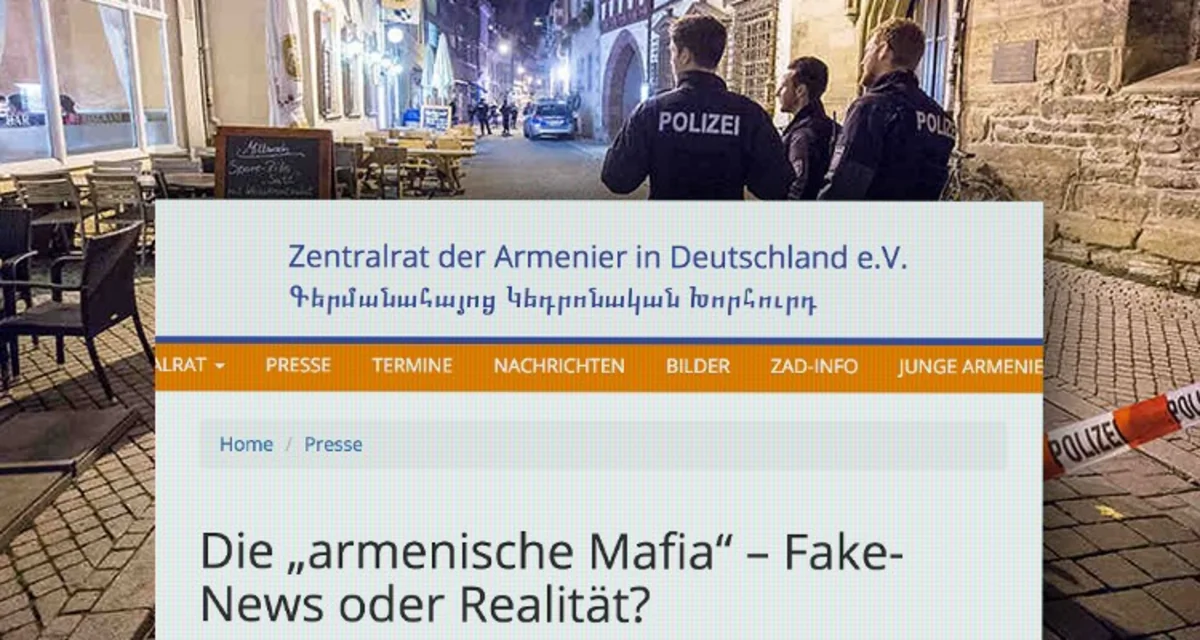 Germany exposes Armenian mafia - who is next? - COMMENT