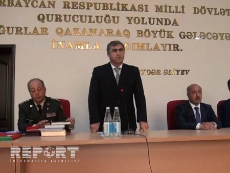 Şəhid Rəşid Mehdiyevin təltif edildiyi medal ailəsinə təqdim olunub