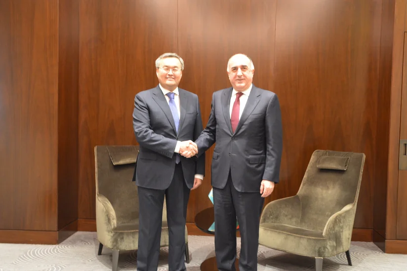 Elmar Mammadyarov meets with Kazakhstan Foreign Minister