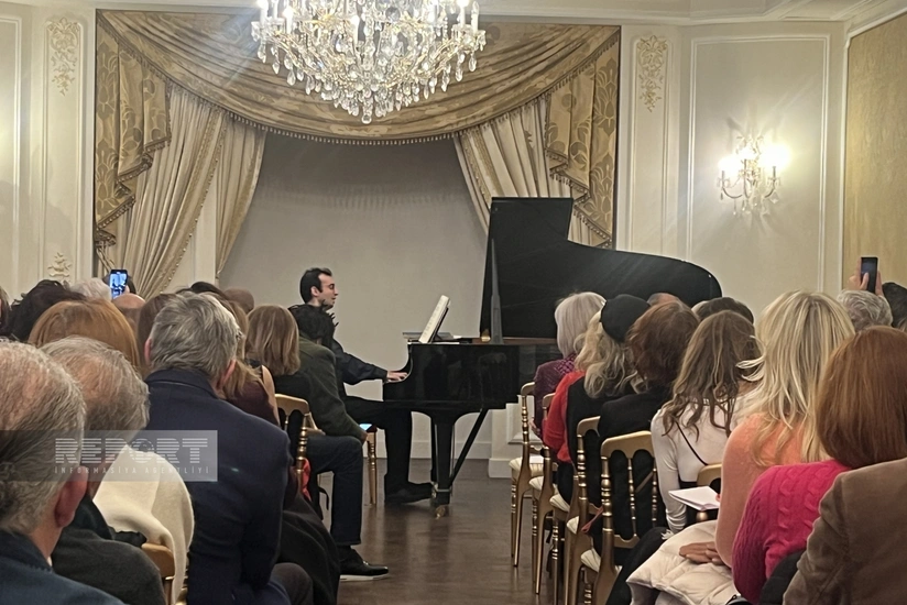 Fransada azərbaycanlı pianoçunun konserti keçirilib