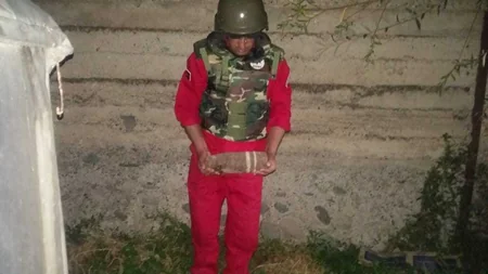 Şəmkirdə top mərmisi aşkar olunub