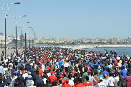 Memorable moments of Baku Marathon 2017 - PHOTO REPORT