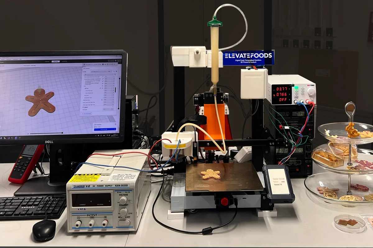 Chinese scientists develop 3D printer for ready-to-eat food