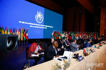 Senior Officials Meeting of Non-Aligned Movement starts in Baku