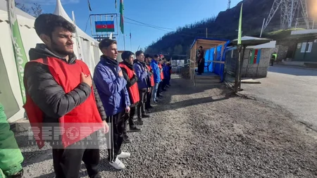 Xankəndi-Laçın yolu: Ekofəalların aksiyası 137 gündür yüksək fəallıqla davam edir