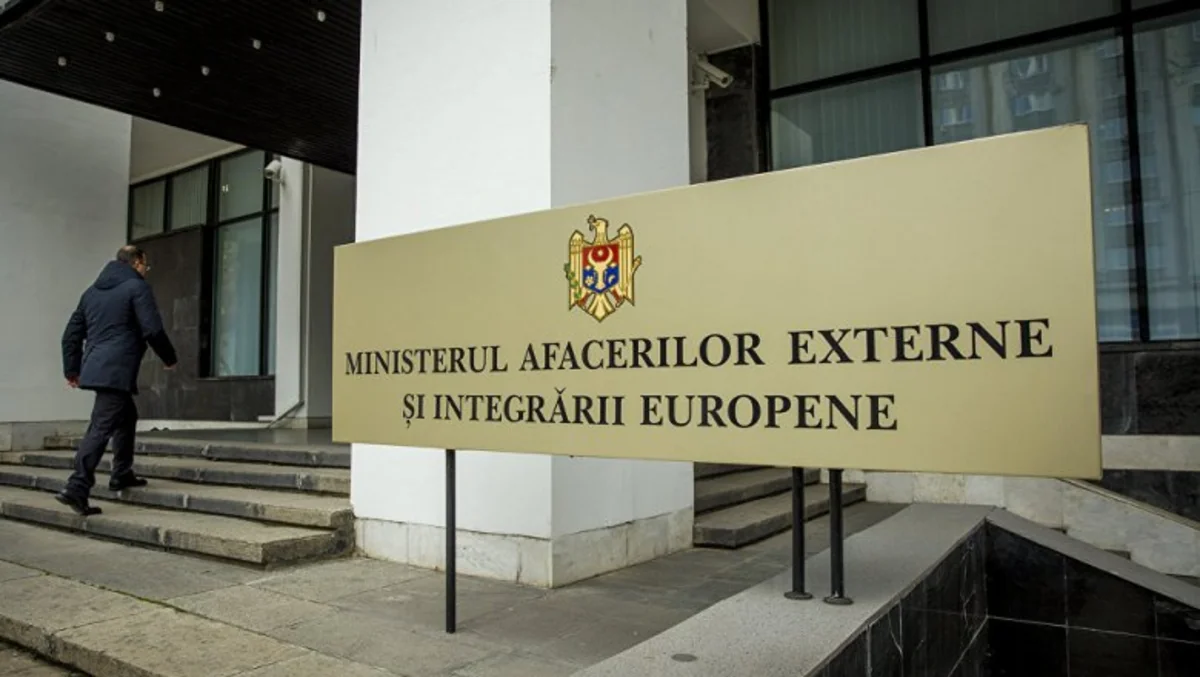 Russian diplomat summoned to Moldovan Foreign Ministry