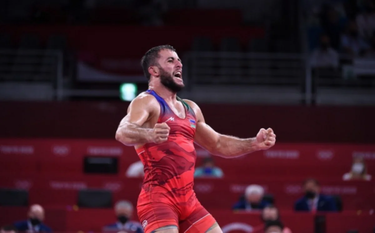 Olimpiadaya vəsiqə qazanan güləşçi: Bu, Azərbaycan xalqının qələbəsidir