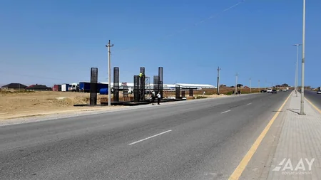 Pirşağı-Xırdalan-Novxanı yolunda yeni yerüstü piyada keçidi inşa olunur