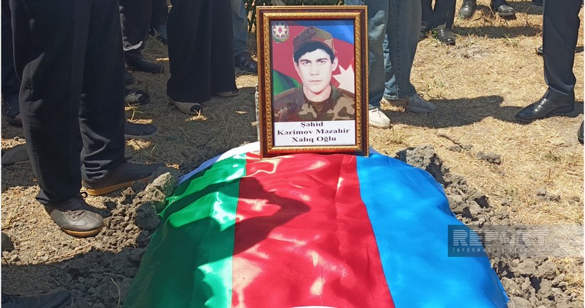 I Qarabağ müharibəsinin itkin-şəhidi Məzahir Kərimovun qalıqları Xaçmazda dəfn edilib - YENİLƏNİB