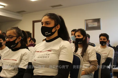 Marneulidə Xocalı faciəsinin 29-cu ildönümü yad edilib