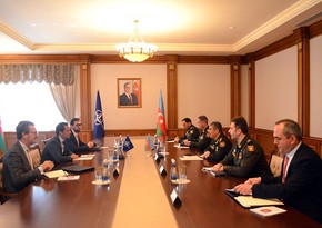 Azerbaijan Defense Minister meets with NATO Special Representative for Caucasus and Central Asia