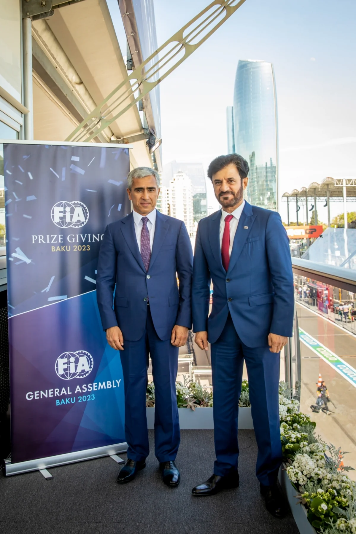 FIA və AAF prezidentləri Bakının beynəlxalq idman tədbirinə hazırlığını müzakirə edib