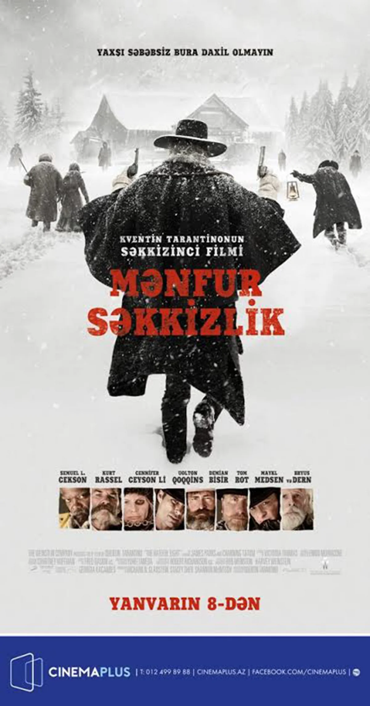 ​“CinemaPlus”da Tarantinonun 8-ci filminin təqdimatöncəsi nümayişi keçirilib