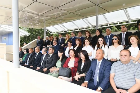 Ceremony to transfer soldiers from active military service to reserve units held at military unit of State Security Service