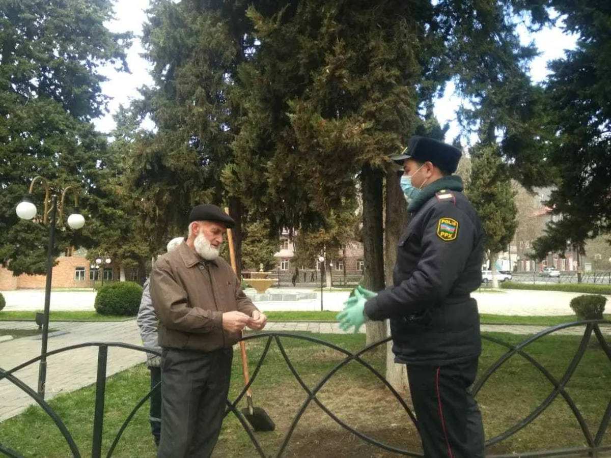 Qaxda xüsusi karantin rejimi ilə əlaqədar tədbirlər davam etdirilir