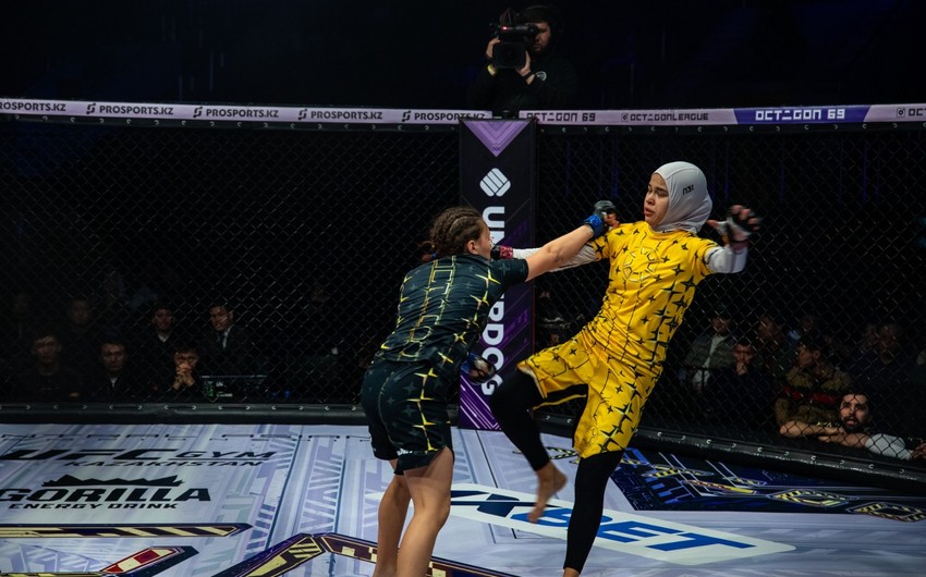 Azərbaycanın qadın MMA döyüşçüsü: Rəqibimi boğucu fəndlə təslim olmağa məcbur edəcəyimi bilirdim
