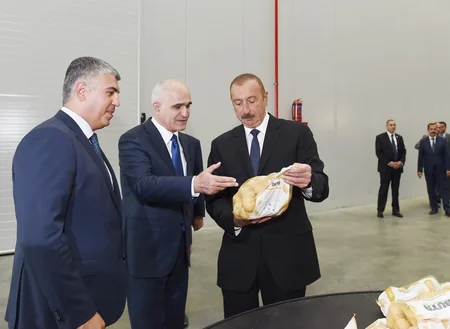 İsmayıllıda “Buta Qrup” MMC tərəfindən yaradılan aqroparkın açılışı olub