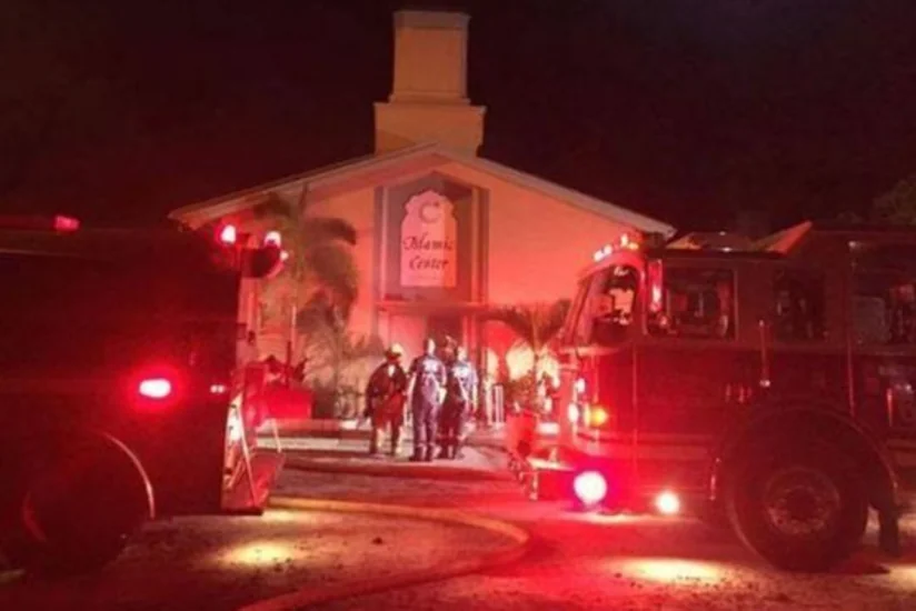 В США задержан подозреваемый в поджоге мечети