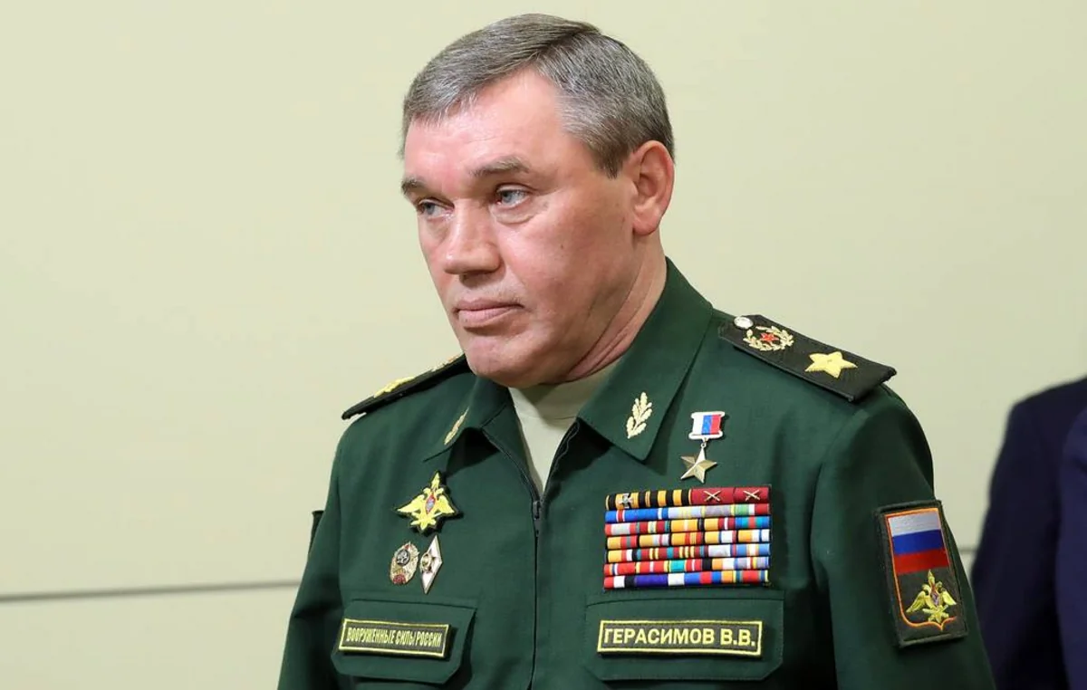 Chief of Russian Armed Forces' General Staff wounded in Ukraine