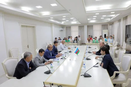 Mətbuat Şurasının İdarə Heyətinin üzvü Özbəkistanda səfərdə olub