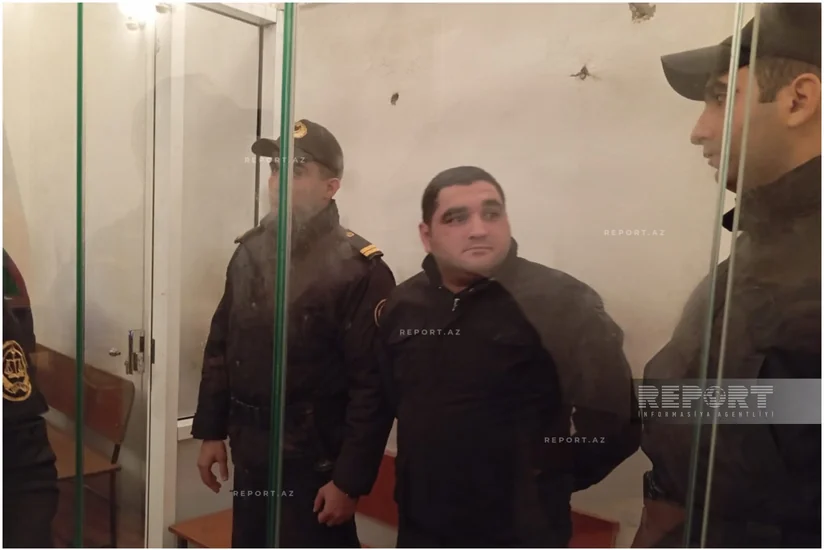 Bakıda iki nəfəri qətlə yetirməkdə təqsirləndirilən şəxsə hökm oxunub