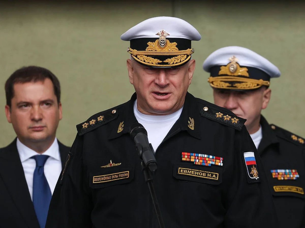 Commander-in-Chief of the Russian Navy dismissed
