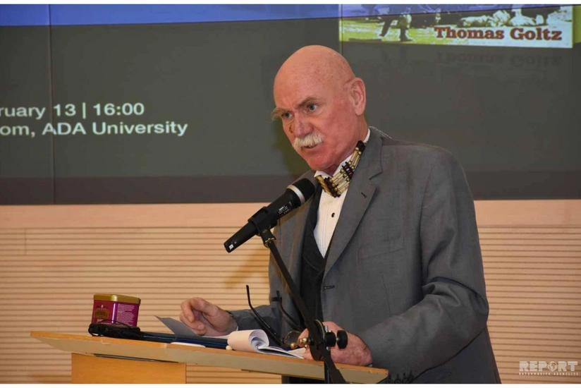 Goltz: Armenians do not provide maps of mines shrugging off responsibility