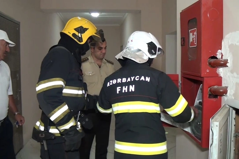 FHN növbəti şərti yanğın təlimi keçirib