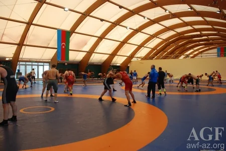 Olimpiada və dünya çempionatına yollanacaq güləşçilərlə görüş keçirilib