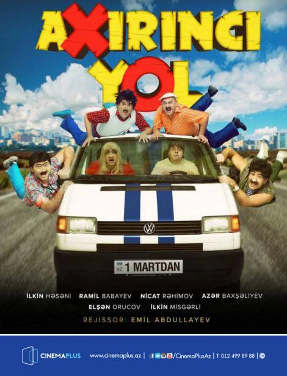 CinemaPlusda Axırıncı Yol komediyasının nümayişinə start verilib - VİDEO
