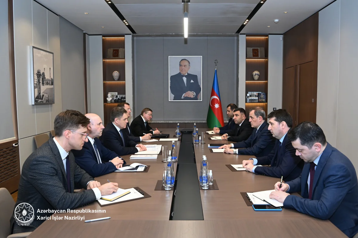 Ceyhun Bayramov Belarus Baş nazirinin müavini ilə görüşüb