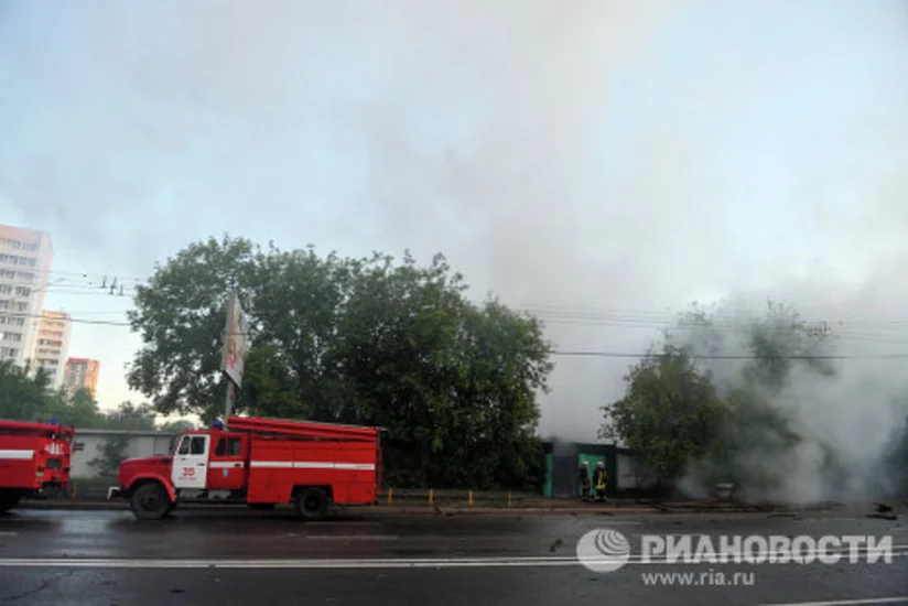 В Хабаровском крае загорелся склад с боеприпасами