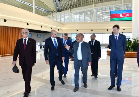 Tatarıstan rəhbərinə Şərqi Zəngəzur iqtisadi rayonunda görülən işlər barədə məlumat verilib