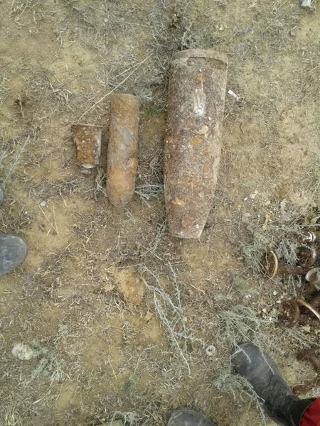 ANAMA tərəfindən 6 ədəd partlamamış hərbi sursat aşkarlanaraq götürülüb