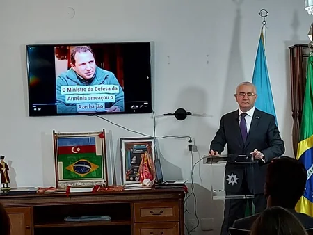 Braziliyada jurnalistlər erməni təcavüzü barədə məlumatlandırılıb