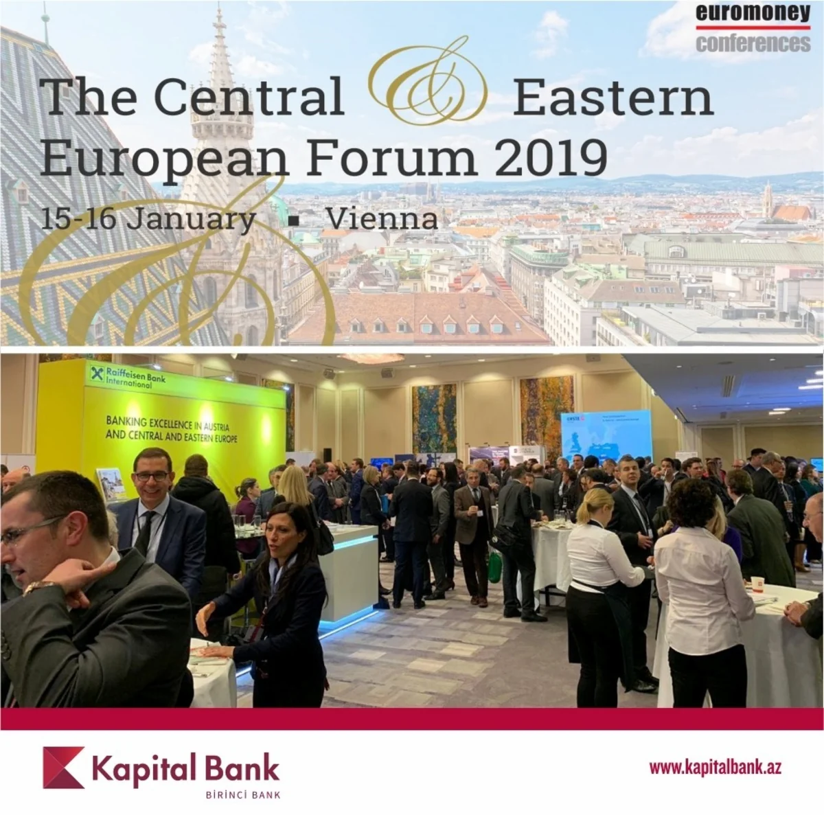 Kapital Bank участвует на форуме Euromoney - 2019