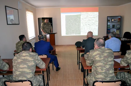 Azərbaycan ordusunun “Ən yaxşı topoqraf”ları müəyyənləşib