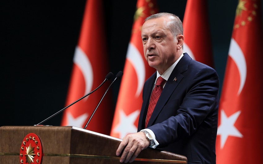 Ərdoğan: Türkiyə BTQ ilə Londondan Çinə dəmir yolu bağlantısı qurub