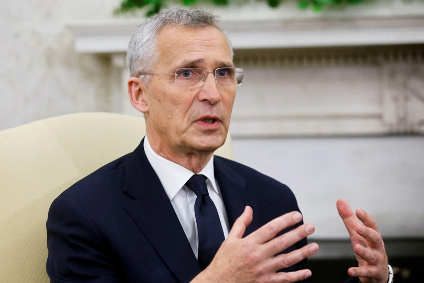 NATO's chief says alliance has no plans to send troops to Ukraine