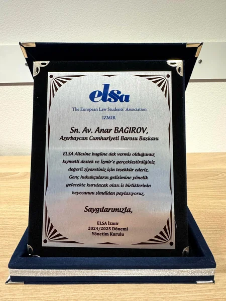 Anar Bağırov İzmirdə beynəlxalq konqresdə iştirak edib