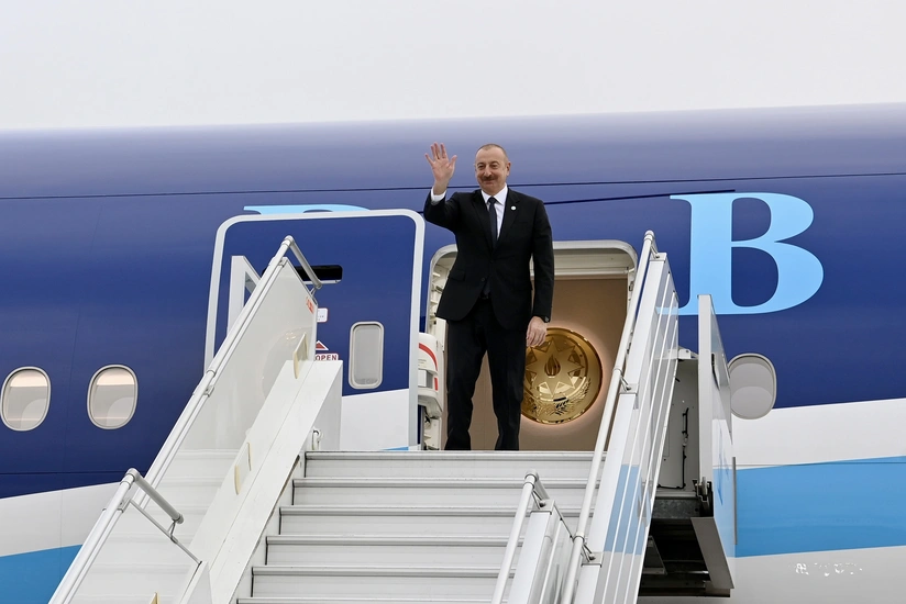 Prezident İlham Əliyevin Qazaxıstana səfəri başa çatıb