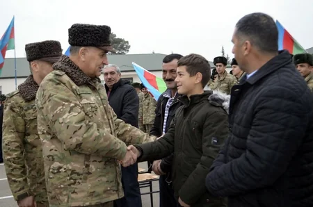 Hərbi hissələrdə Açıq qapı günü keçirilib - FOTO