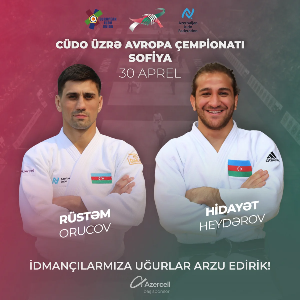 European judo championship: Rustam Orujov secures bronze