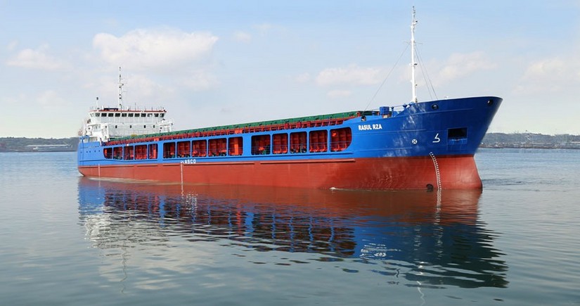 Rasul Rza dry cargo vessel placed back into operation following major overhaul