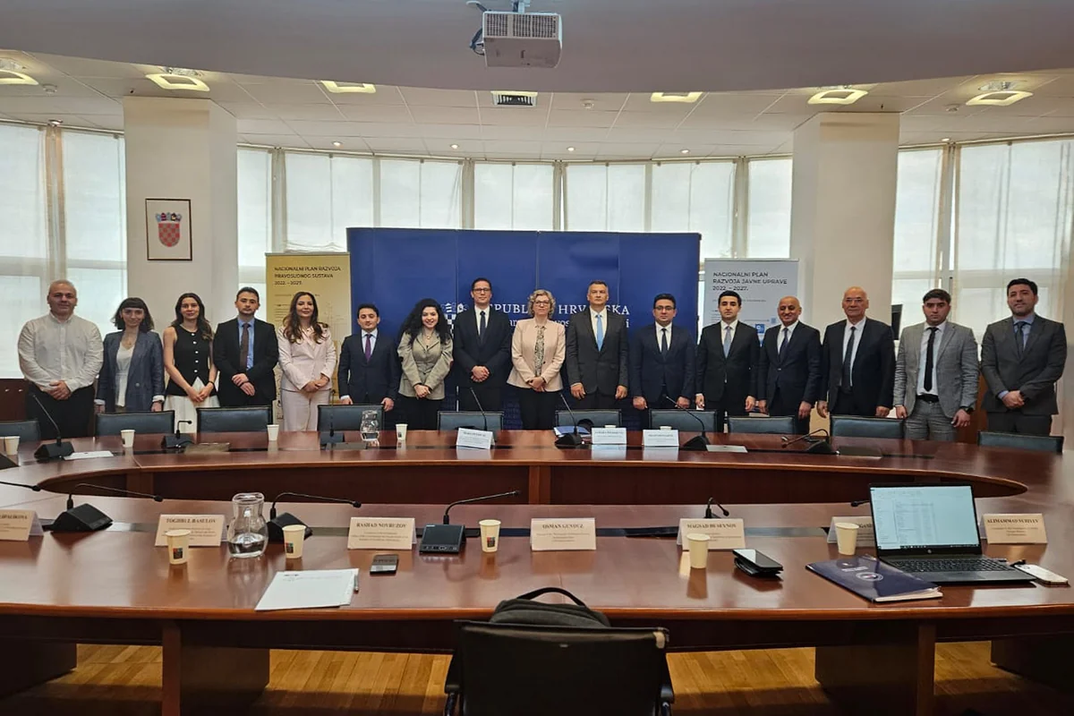 Azerbaijan exchanges experience with Croatia in digital security