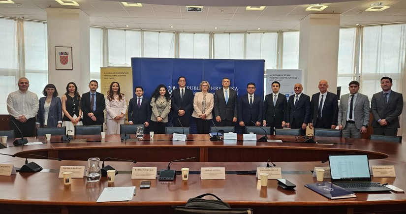 Azerbaijan exchanges experience with Croatia in digital security