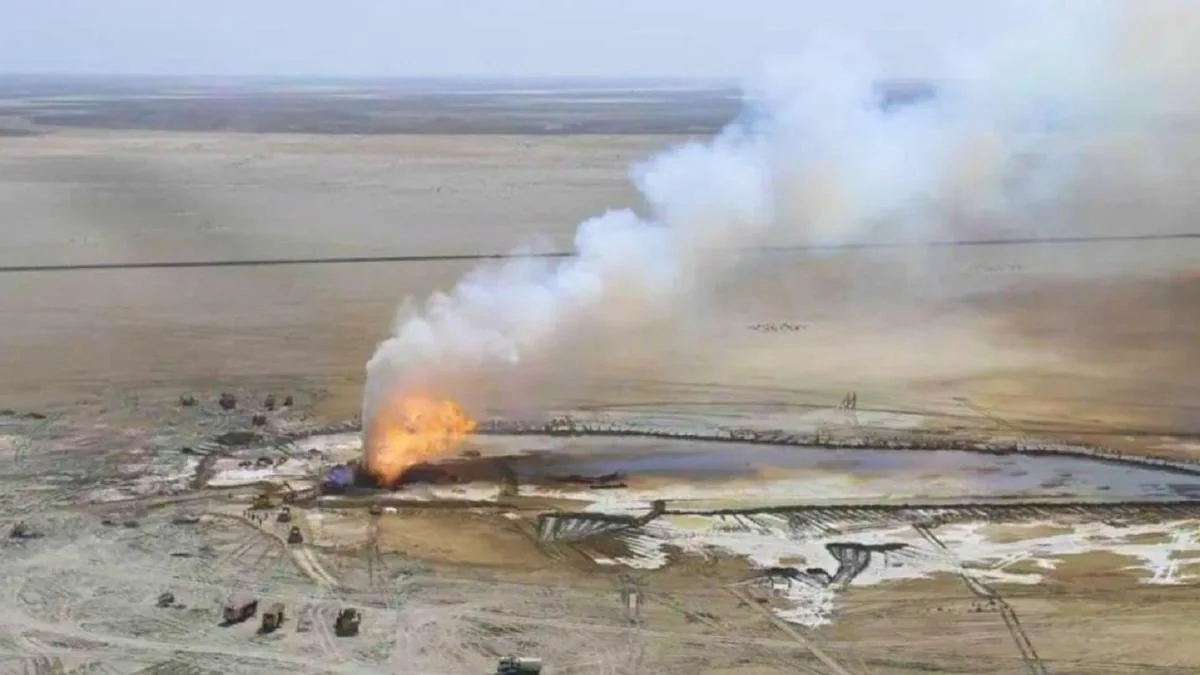 Fire in oil well in Kazakhstan extinguished six months after it erupted